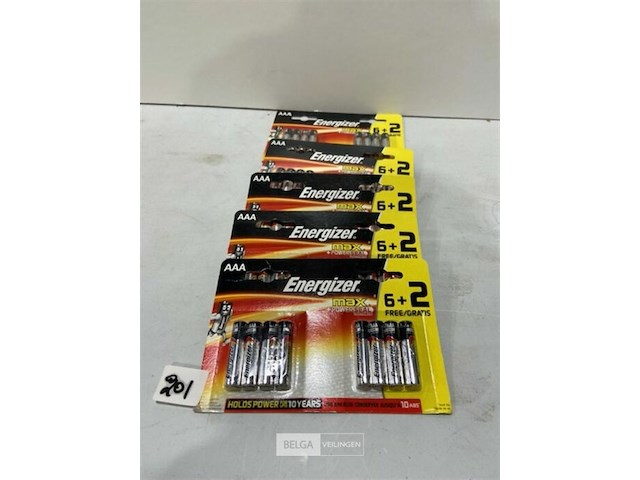 5 x 6+2 gratis batterijen aaa energizer max - afbeelding 2 van  3