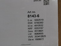 5 x afdekplaat voor vent-axia svara - afbeelding 2 van  5