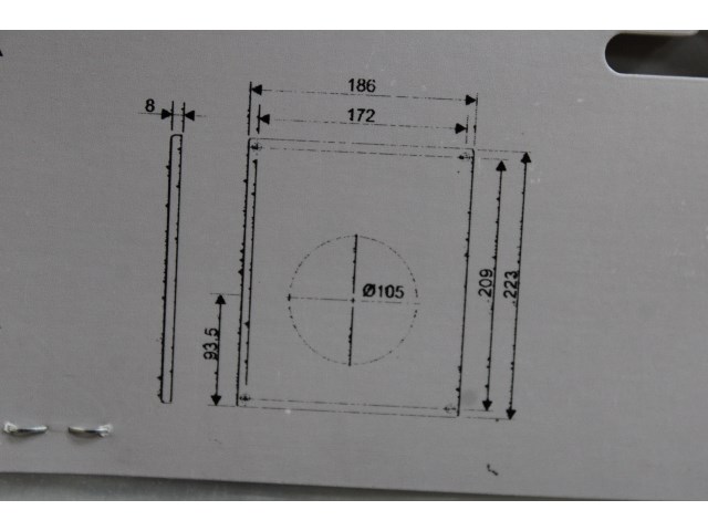5 x afdekplaat voor vent-axia svara - afbeelding 5 van  5