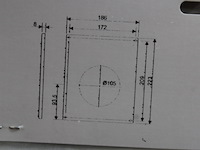 5 x afdekplaat voor vent-axia svara - afbeelding 5 van  5