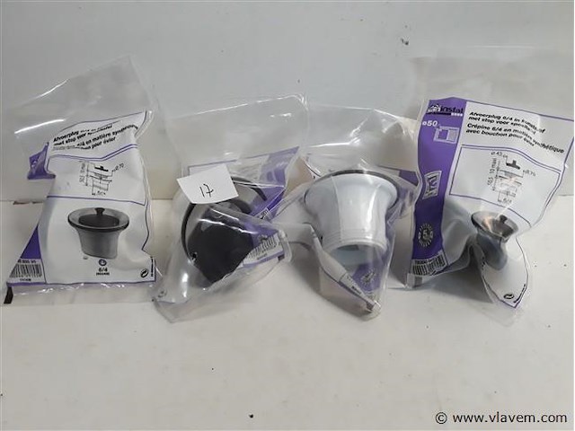 5 x afvoerplug 6/4 met stop - afbeelding 1 van  2