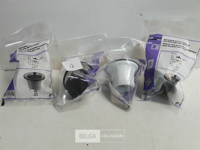 5 x afvoerplug 6/4 met stop - afbeelding 1 van  3