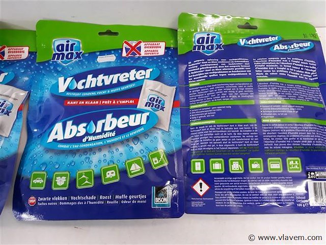 5 x air max kast vochtvreter - afbeelding 2 van  2