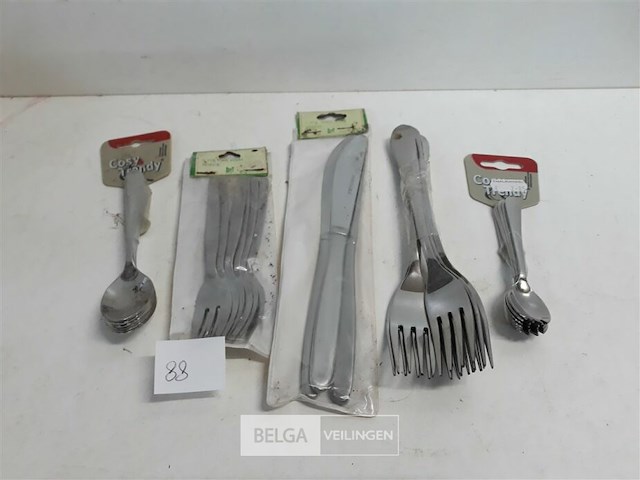 5 x bestek mix 5 assorti - afbeelding 1 van  3