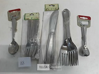 5 x bestek mix 5 assorti - afbeelding 3 van  3