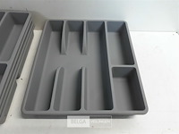 5 x bestekbak pvc 31x26 cm - afbeelding 3 van  3