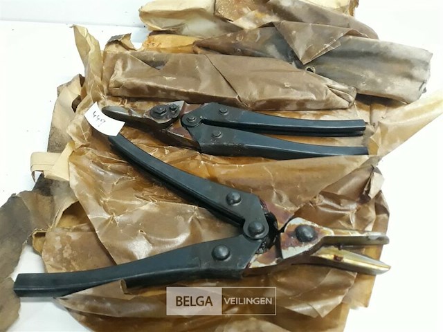 5 x blik of plaat – schaar - afbeelding 3 van  3