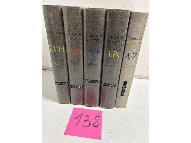5 x boek kunstcatalogus - afbeelding 1 van  3