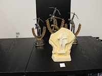 5 x boogschietentrofee - afbeelding 1 van  1