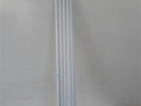 5 x borstelsteel 1,1m metaal - afbeelding 1 van  2