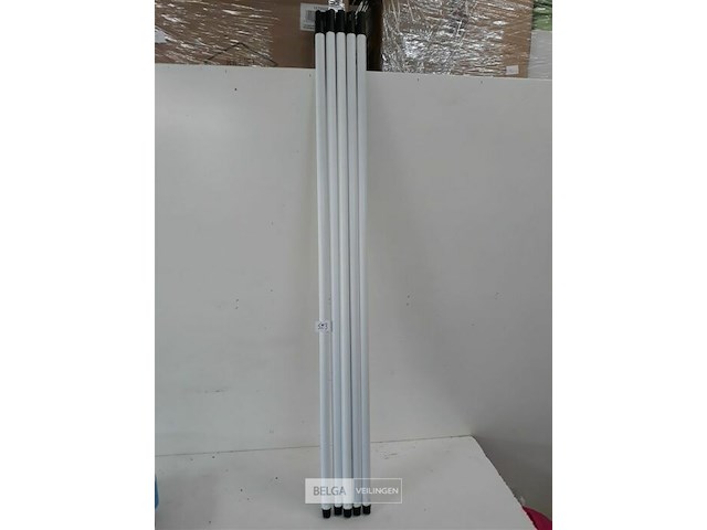 5 x borstelsteel 1,1m metaal - afbeelding 1 van  3