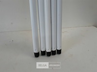 5 x borstelsteel 1,2m metaal - afbeelding 3 van  3