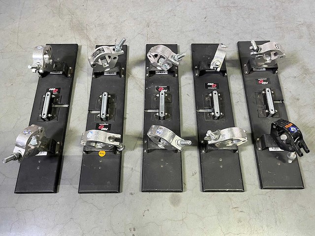 5 x brackets for elation led cuepix panel - afbeelding 1 van  2