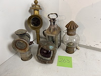 5 x brocante lamp - afbeelding 1 van  1