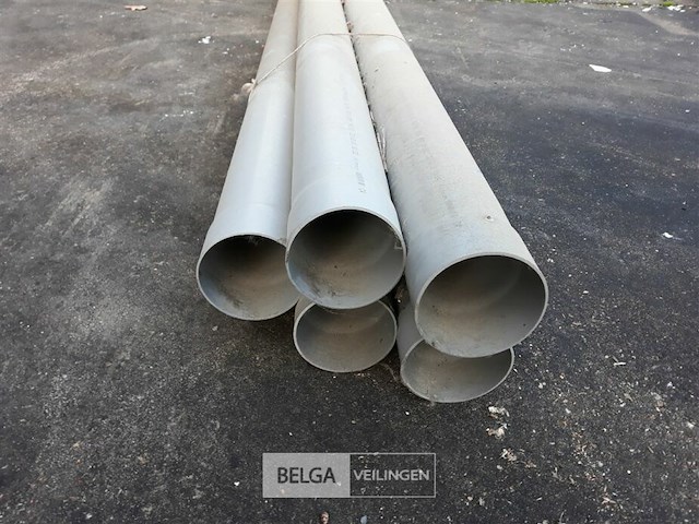 5 x buis pvc 4m 90mm dunwandig - afbeelding 3 van  3