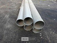 5 x buis pvc 4m 90mm dunwandig - afbeelding 3 van  3