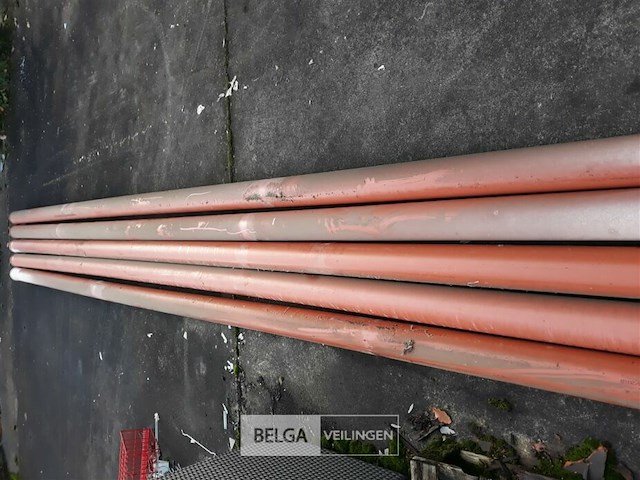 5 x buis pvc 5m 110mm dunwandig - afbeelding 2 van  3