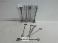 5 x cocktail roerlepel 6 stuks - afbeelding 2 van  3