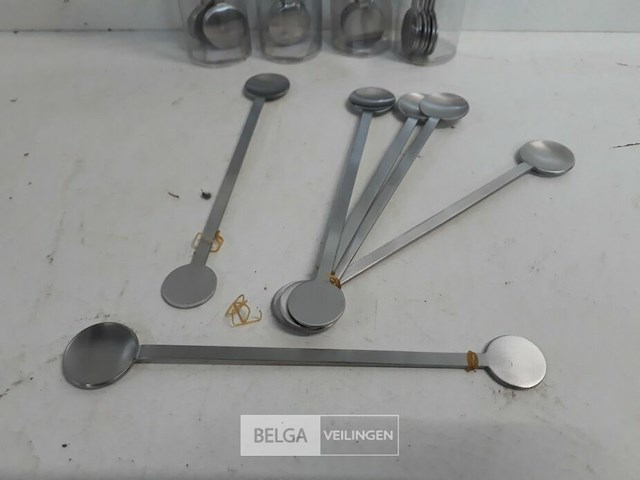 5 x cocktail roerlepel 6 stuks - afbeelding 3 van  3