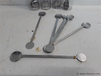 5 x coctail roerlepel 6 stuks - afbeelding 2 van  2