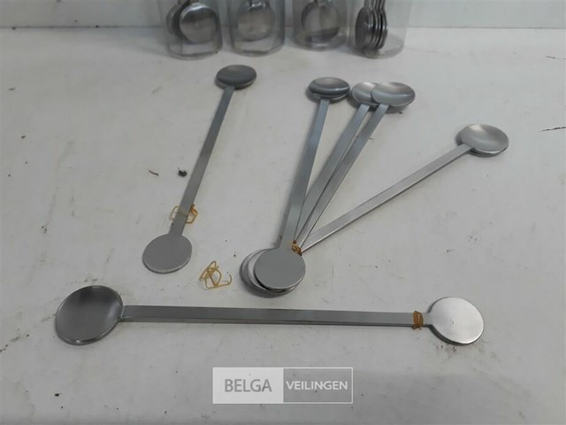 5 x coctail roerlepel 6 stuks - afbeelding 3 van  3
