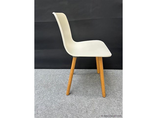 5 x design vergaderstoel vitra hal r wood - afbeelding 5 van  9