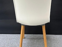 5 x design vergaderstoel vitra hal r wood - afbeelding 7 van  9