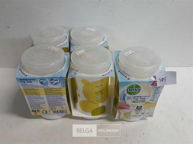 5 x dettol allesreiniger 415ml tiptop - afbeelding 1 van  3