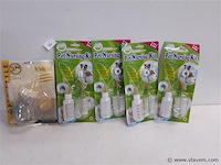 5 x dieren papfles in set met flessenborstel - afbeelding 1 van  2