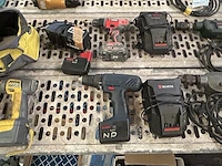 5 x diverse boormachines