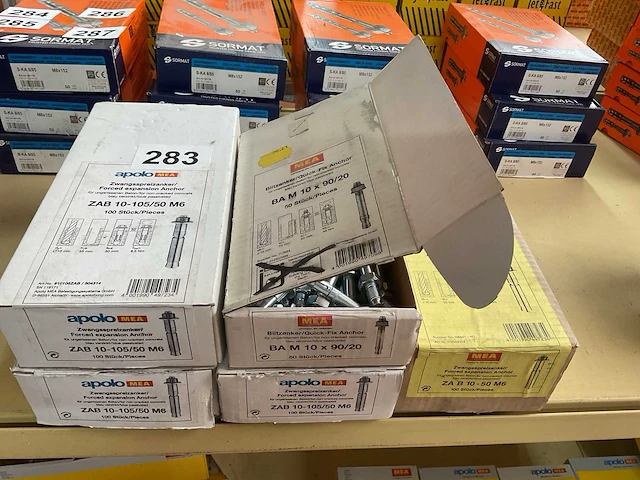 5 x dozen betonankers - afbeelding 1 van  8