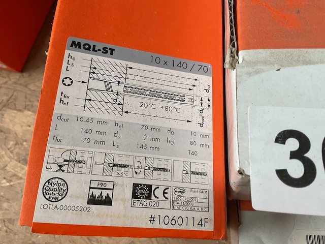 5 x dozen nagelpluggen - afbeelding 2 van  8