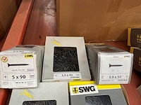 5 x dozen snelbouwschroeven - afbeelding 4 van  6