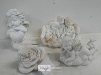 5 x engelen mix polyester 6-15 cm - afbeelding 3 van  3