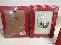 5 x fotokader 13x18 cm rood - afbeelding 2 van  2