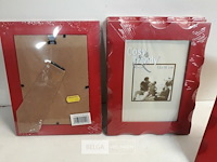 5 x fotokader 13x18 cm rood - afbeelding 3 van  3