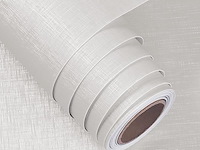 5 x funstick wit behang (zelfklevend) - afbeelding 3 van  4