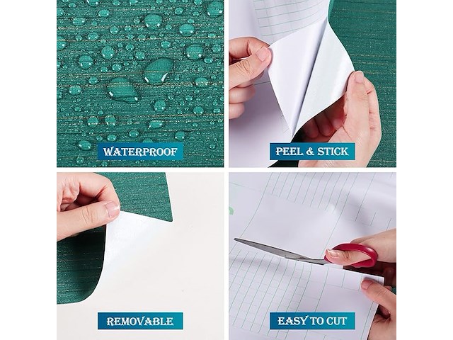 5 x funstick zelfklevend behang (40 cm x 6 m) - afbeelding 5 van  5