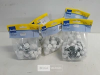 5 x golfplaat nagel 7 cm witte kop 50 stuks