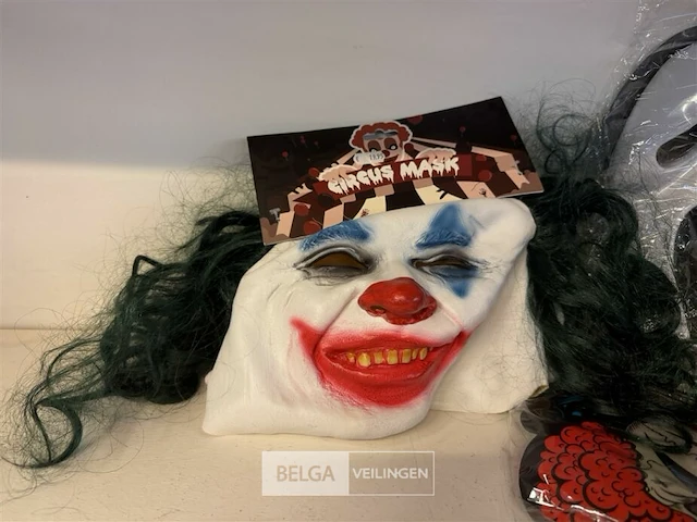 ± 5 x halloween maskers - afbeelding 3 van  5