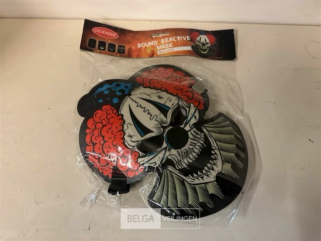 ± 5 x halloween maskers - afbeelding 5 van  5