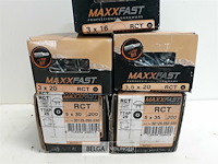 5 x houtschroeven wit verzinkt mix 200 stuks - afbeelding 3 van  3