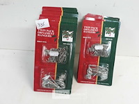 5 x kerstbal haakjes 150 stuks - afbeelding 1 van  3