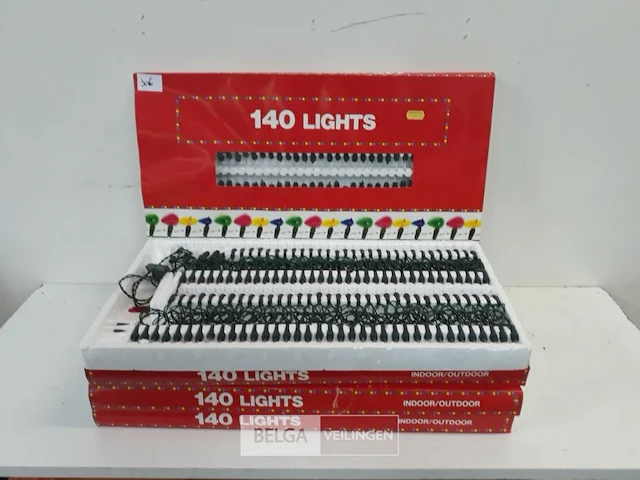 5 x kerstlampen 140 l classic kaars - afbeelding 1 van  3