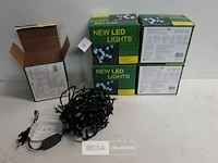 5 x kerstverlichting led 100l warm wit - afbeelding 2 van  3