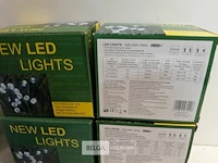 5 x kerstverlichting led 100l warm wit - afbeelding 3 van  3