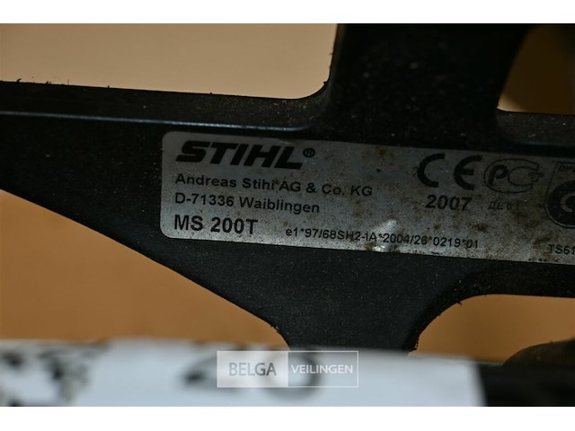 5 x kettingzaag voor onderdelen - afbeelding 8 van  12