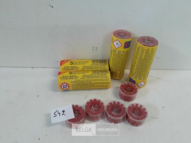 5 x klappers voor speelgoedgeweer 12 shot 5x48 knallen - afbeelding 1 van  3