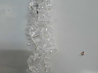 5 x kralen transparant staaf 60 cm - afbeelding 3 van  3