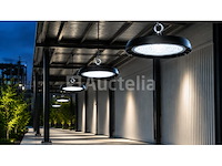 5 x led highbay ufo – 100w – 6400k koud wit – ip65 – agora-100 - afbeelding 4 van  5